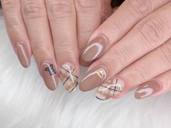 スピネル×私のご褒美(spinel)の写真/【御幸町】長さだしはお任せ!キャラクター＆推しネイルで、誰にも負けない最強デザインを叶えます☆