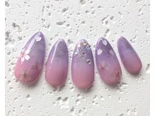 ジュネル/夜桜ネイル