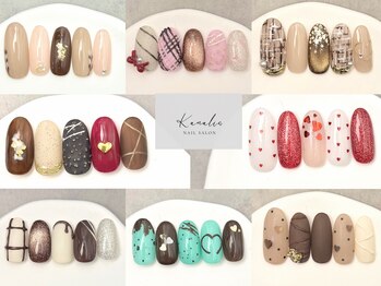 season定額☆バレンタインネイル