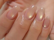 ウルネイル(Uru nail)/春カラーマグネットネイル