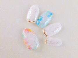 ジェル付け放題