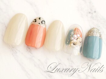 ラグジュアリーネイルズ タカダノババ(Luxury Nails Takadanobaba)/ニュアンス*秋ネイル