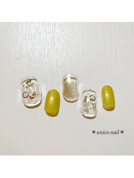 アトリエネイルウニコ (atelier nail unico)/gold