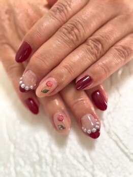 ジェルネイルステラ(gel nail Stella)/定額　さくらんぼ
