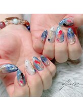 フレア(flair)/手書き金魚デザイン