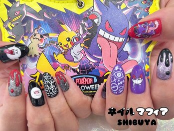 ネイルマフィア 渋谷(NAIL MAFIA)/キャラクターネイル/渋谷