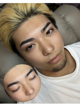 ルククギフ 岐阜(〇△□rukuku)/Aset 眉毛Wax＋間引き