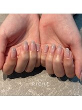 リッシュ(RICHE)/アイスブルーのグラデーション