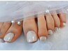 【オープン記念】 Foot/ちゅるんワンカラーネイル ¥7,000→¥6,500