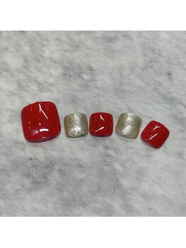 ディプシーネイル(Dipcy nail)/フット5500円定額