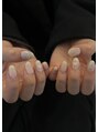 ヴァンネイル みなとみらい馬車道(VINGT NAIL) リボンをたくさんあしらったショートネイル♪