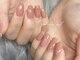ピンクシュガーネイル(pink sugar nail)の写真