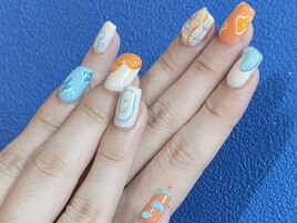 ぷっくりネイル