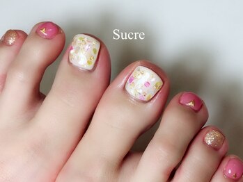 シュクル(Sucre)/シェル☆フットネイル