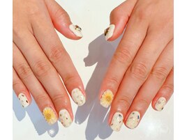 ひまわりネイル