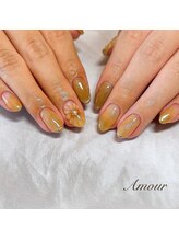 アムール(Amour)/ぷっくりフラワーネイル☆