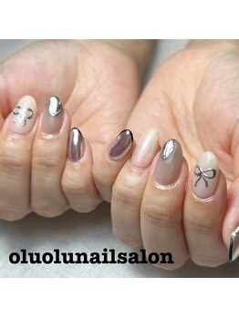 オルオル(OluOlu)/大人リボンネイル