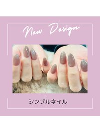 シンプルネイル