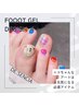 他店オフ込【フットジェル】持ち込みデザインOK☆デザイン４本　7000円☆
