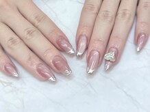 ラグジュアリーネイルズ タカダノババ(Luxury Nails Takadanobaba)の雰囲気（水光感たっぷり。ツヤツヤで美しいフォルム、お任せください☆）