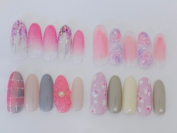 ネイルサロンアンドジュエリー アリュール(ALLURE)/5月定額デザインC（￥6370）