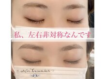 アトリエ ハルミナ(atelier harumina)/左右非対称眉も/眉毛サロン