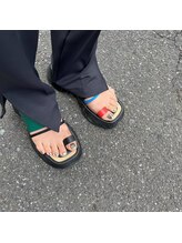 ハラジュクネイルズ(harajukunails)/ミラーワンカラーコース