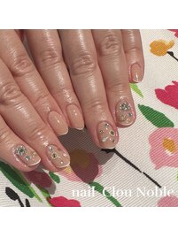 ベージュ×ストーン