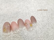 ルークネイル 恵比寿店(LUKE NAIL)/雪の結晶　オーナメント　冬