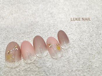 ルークネイル 恵比寿店(LUKE NAIL)/雪の結晶　オーナメント　冬