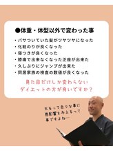 整骨院 壱/2カ月ダイエット（５０代女性）