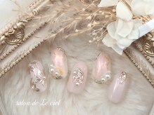 サロン ドゥ ル シエル(salon de Le ciel)/光沢ミラーart*nail