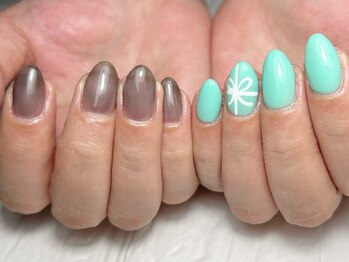 ブリスフルハピネス(Blissful happiness)/ティファニー風ネイル