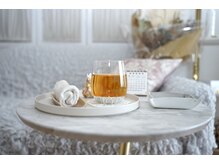 ルイボスティーの提供がございます。