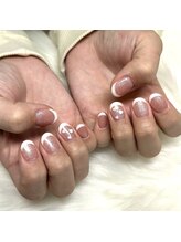 ナミネイル(NAMI nail)/whitefrench