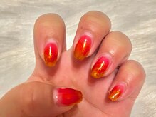 シャイニーネイル(Shiny nail)/ベースカラーありマググラデ