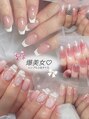 リリオン(RiLion) 王道フレンチネイルもお任せください☆