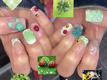 つめノさき/てんとう虫