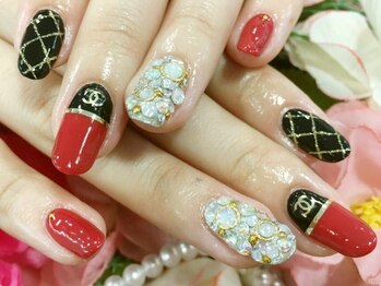 ネイルサロン 爪吉/セクシー豪華！ブランドネイル☆