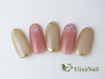 エリクサーネイル 五反田(Elixir Nail)/定額b カジュアル/クーポン使用