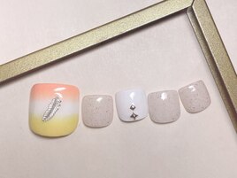 サマーグラデネイル　¥8800