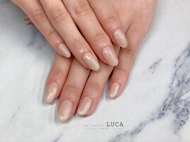 M-345　大人上品ベージュラメ