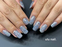 ウル ネイル(ulu nail.)/ワンカラー＋ラメ