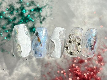 クレオ(Cleo)/【パラジェル】クリスマスネイル