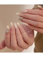 トゥートゥー(TOUTOU)/レースx白xパール