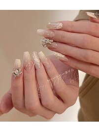 レースx白xパール