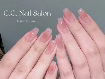 シーシーネイルサロン 池袋(C.C.Nail salon)の写真/爪が短くても個性がしっかりと出せる！ショートのお客様も多数☆マグネット(グラデorワンカラー)4980円♪