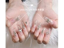 ユニコーンネイル 原宿表参道(unicorn nail)/チップ長さだしお持ちデザイン