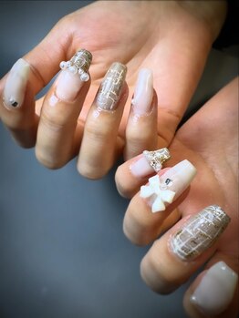 ジャミーラゾフル(Jamila-zohr)/冬ネイル