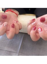 モイ(Moi)/マニキュア/手書きアート